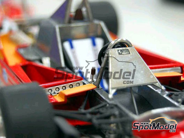 1/20 モデルファクトリーヒロ フェラーリ 312T4 ベルギーGP 1/20 フェラーリ 312T4 1979 ベルギーGP【IK001】 | モデル
